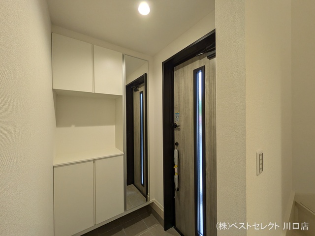 埼玉県川口市芝塚原１丁目の新築戸建て玄関写真 2026年4月26日撮影