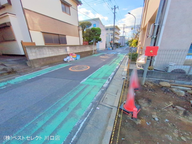 埼玉県戸田市喜沢１丁目の新築戸建て更地・土地写真 2025年12月8日撮影