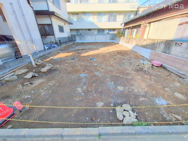 埼玉県戸田市喜沢１丁目の新築戸建て更地・土地写真 2025年12月8日撮影