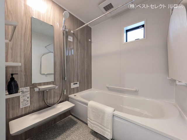 埼玉県川口市芝４丁目の新築戸建てお風呂写真 2026年1月18日撮影