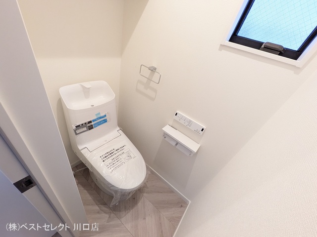 埼玉県川口市芝４丁目の新築戸建てトイレ写真 2026年1月18日撮影