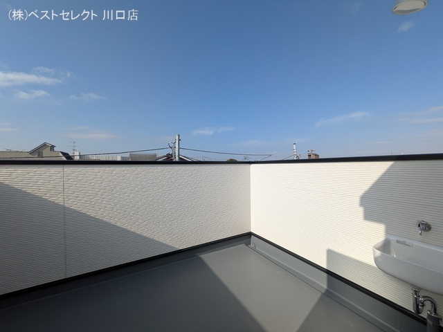 埼玉県川口市芝４丁目の新築戸建てバルコニー写真 2026年1月18日撮影