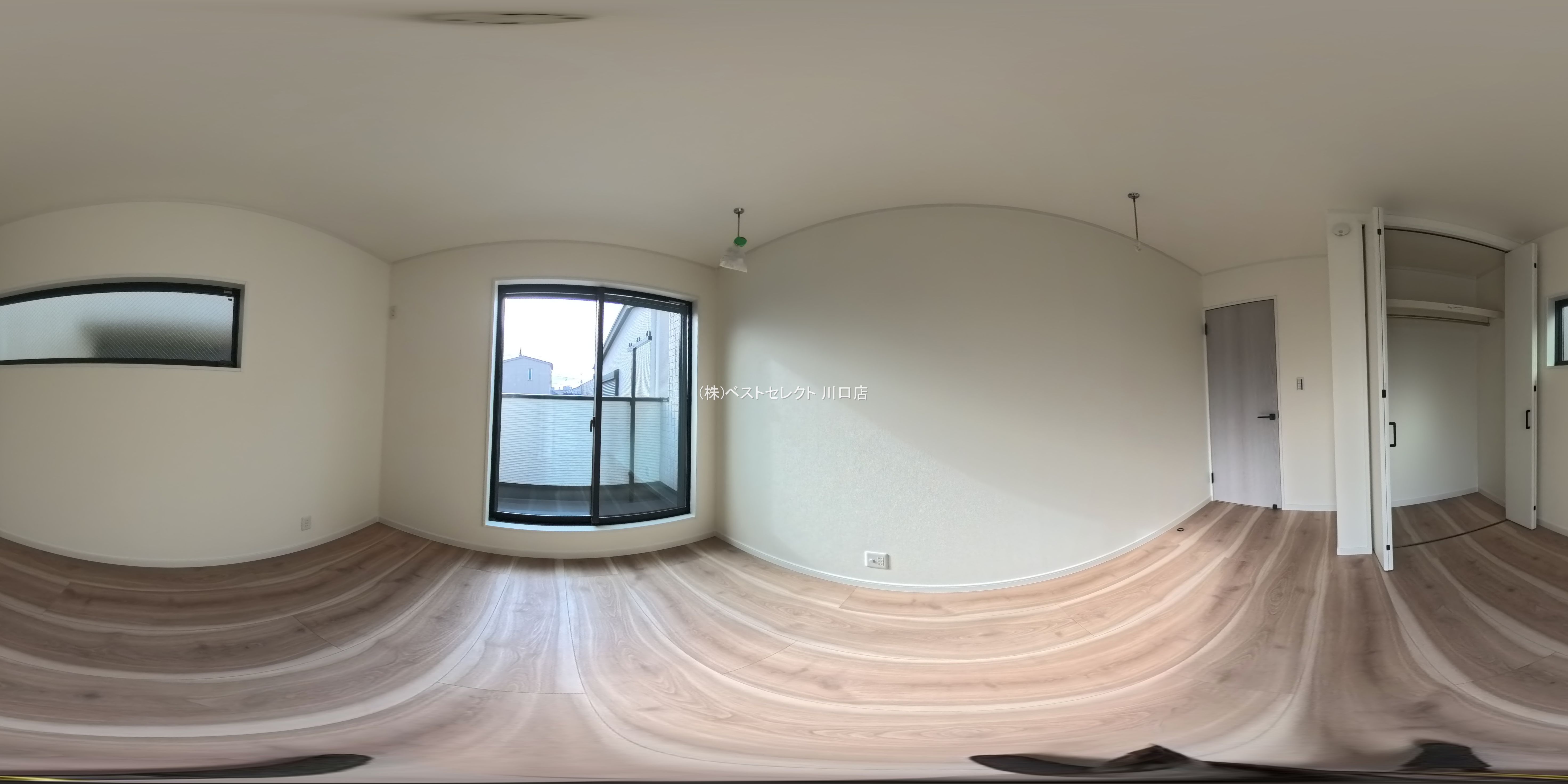 埼玉県川口市芝４丁目の新築戸建てパノラマ（居室サブ）写真 2026年1月18日撮影