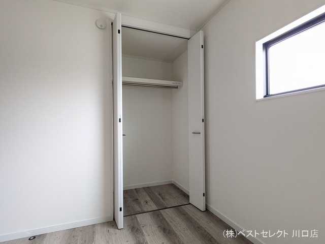 埼玉県川口市芝４丁目の新築戸建て収納(ウォークインクローゼット)写真 2026年1月18日撮影