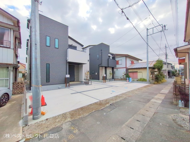 埼玉県川口市芝４丁目の新築戸建て完成写真 2025年12月18日撮影