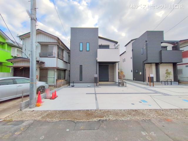 埼玉県川口市芝４丁目の新築戸建て完成写真 2025年12月18日撮影