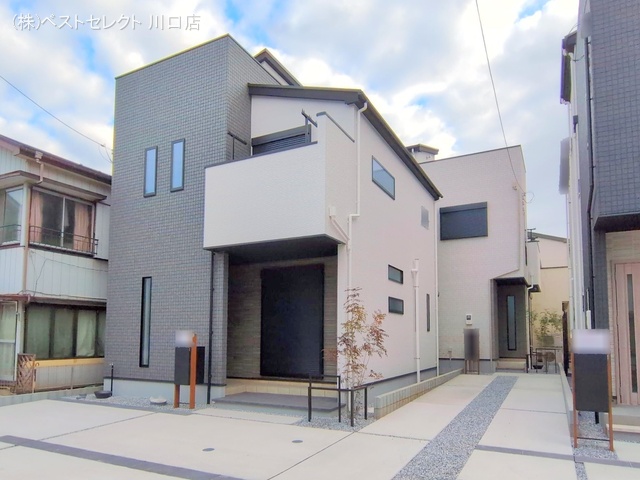 埼玉県川口市芝４丁目の新築戸建て完成写真 2025年12月18日撮影