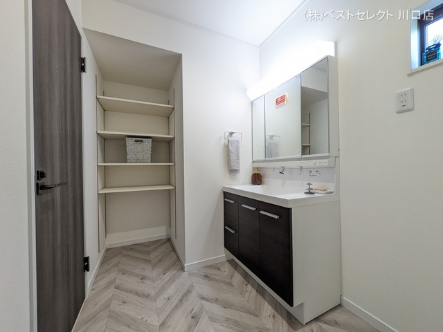 埼玉県川口市芝４丁目の新築戸建て洗面所写真 2026年1月18日撮影