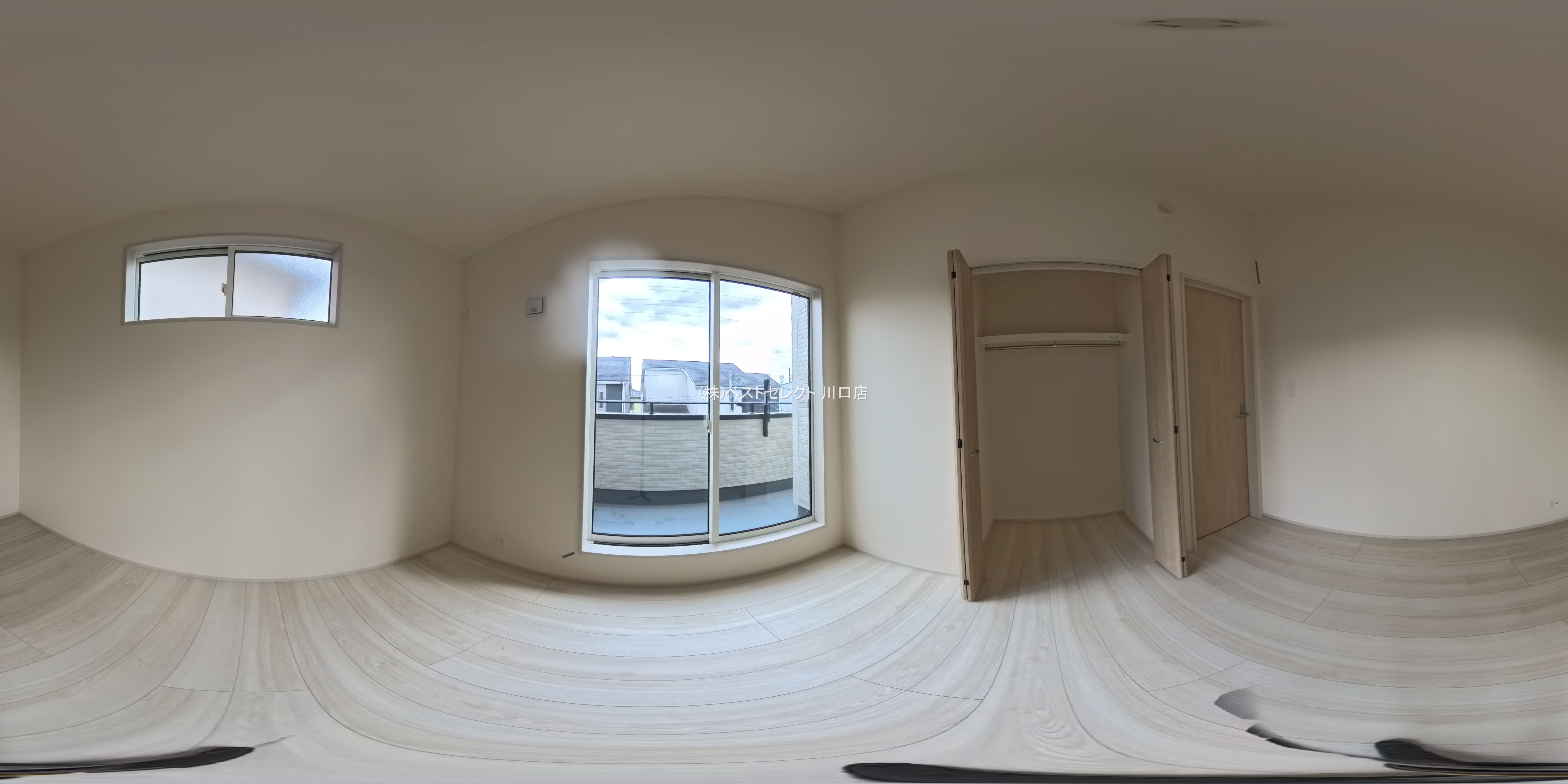 埼玉県川口市大字東本郷の新築戸建てパノラマ（居室サブ）写真 2026年2月11日撮影