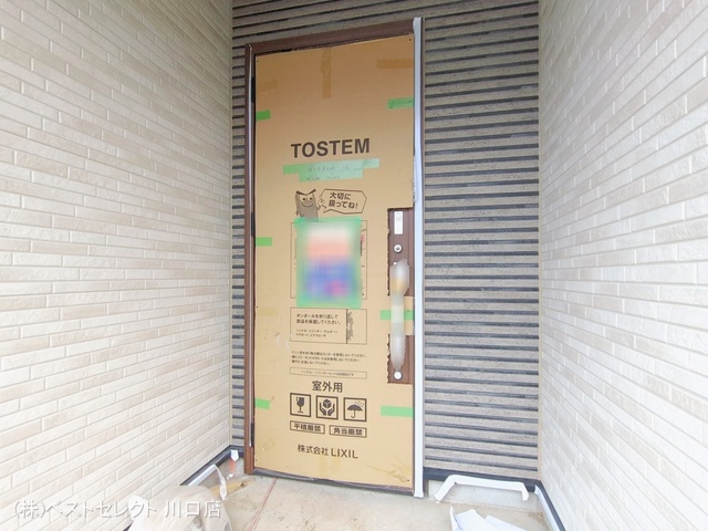 埼玉県川口市大字東本郷の新築戸建て外構写真 2026年1月6日撮影