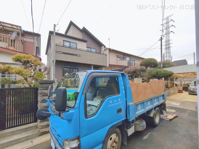 埼玉県川口市大字東本郷の新築戸建て外構写真 2026年1月6日撮影