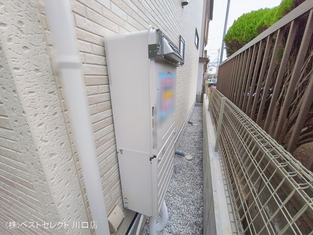 埼玉県川口市大字東本郷の新築戸建て外構写真 2026年1月6日撮影