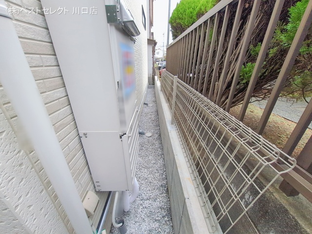 埼玉県川口市大字東本郷の新築戸建て外構写真 2026年1月6日撮影