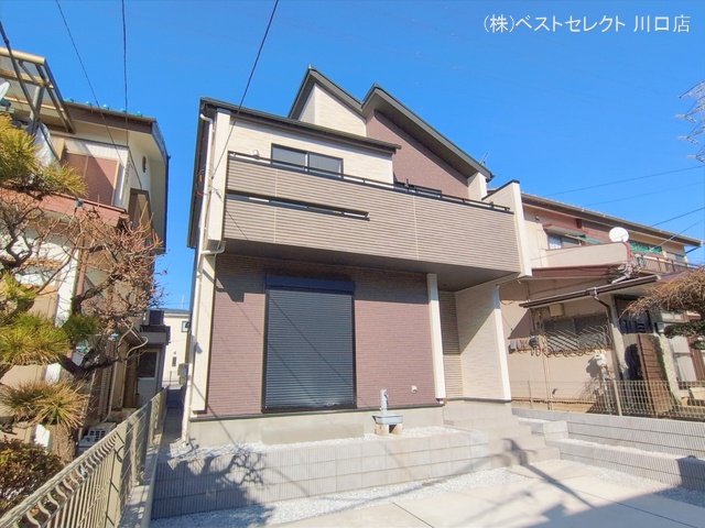 埼玉県川口市大字東本郷の新築戸建て完成写真 2026年1月29日撮影