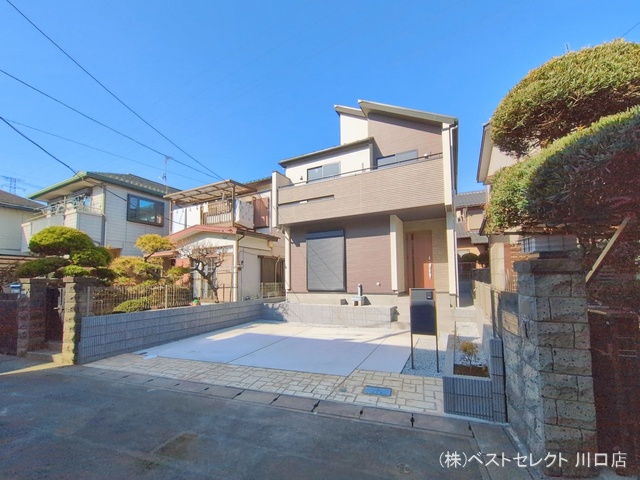 埼玉県川口市大字東本郷の新築戸建て完成写真 2026年1月29日撮影