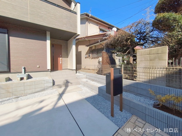 埼玉県川口市大字東本郷の新築戸建て完成写真 2026年1月29日撮影