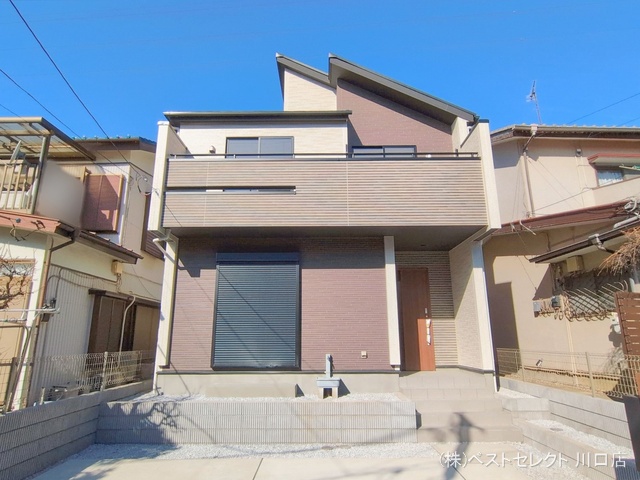 埼玉県川口市大字東本郷の新築戸建て完成写真 2026年1月29日撮影