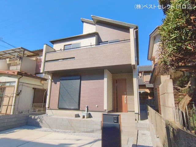 埼玉県川口市大字東本郷の新築戸建て完成写真 2026年1月29日撮影