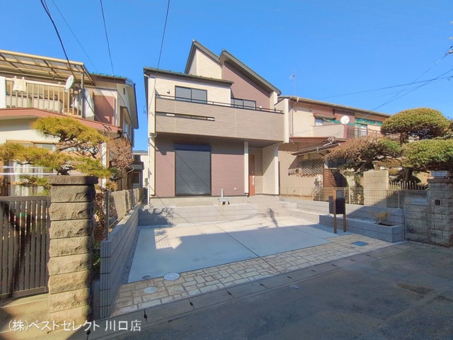 埼玉県川口市大字東本郷の新築戸建て完成写真 2026年1月29日撮影