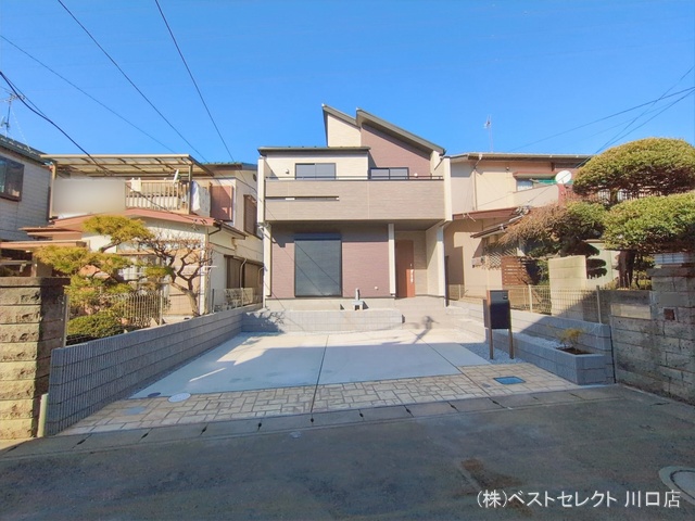 埼玉県川口市大字東本郷の新築戸建て完成写真 2026年1月29日撮影