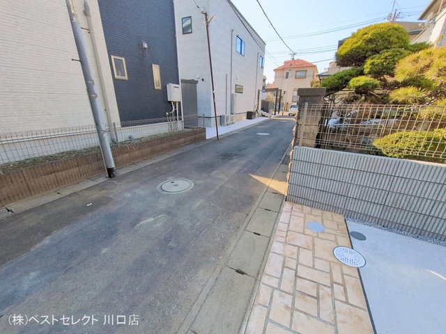 埼玉県川口市大字東本郷の新築戸建て完成写真 2026年1月29日撮影