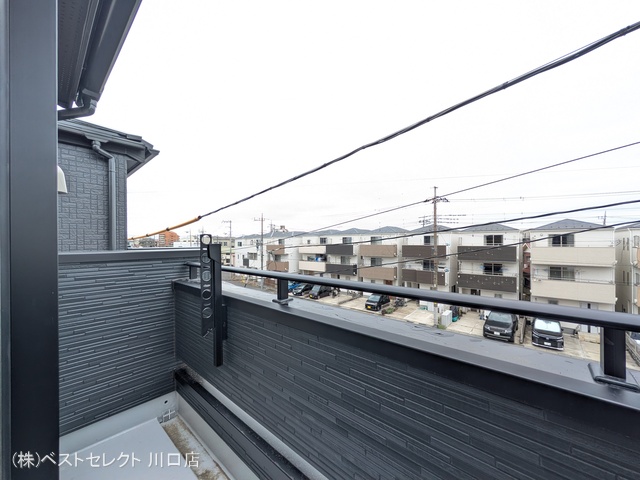 埼玉県川口市上青木西２丁目の新築戸建てバルコニー写真 2026年2月25日撮影