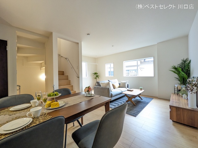 埼玉県川口市上青木西２丁目の新築戸建てリビング写真 2026年2月25日撮影