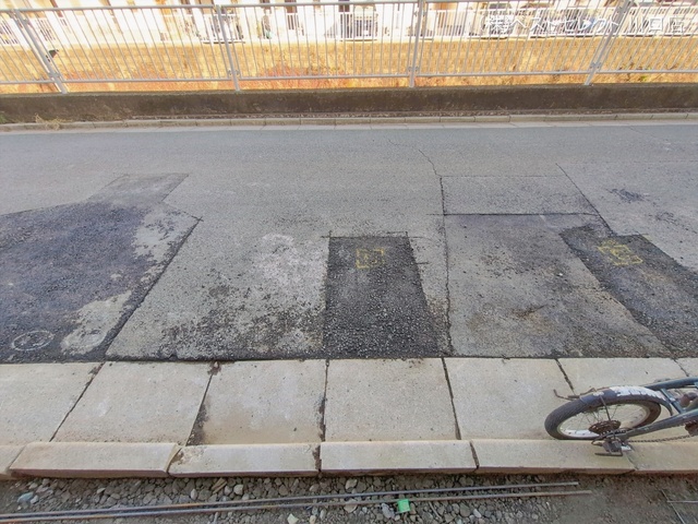 埼玉県川口市上青木西２丁目の新築戸建て外構写真 2026年1月12日撮影