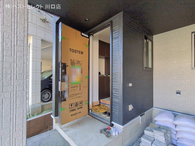 埼玉県川口市上青木西２丁目の新築戸建て外構写真 2026年1月12日撮影