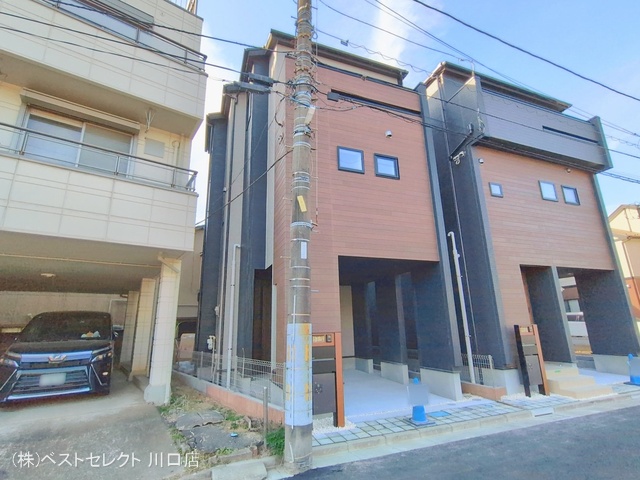 埼玉県川口市上青木西２丁目の新築戸建て完成写真 2026年2月4日撮影