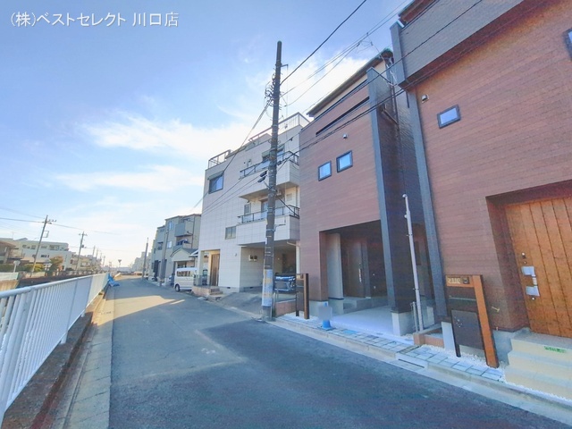 埼玉県川口市上青木西２丁目の新築戸建て完成写真 2026年2月4日撮影