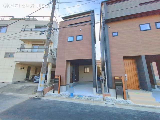 埼玉県川口市上青木西２丁目の新築戸建て完成写真 2026年2月4日撮影