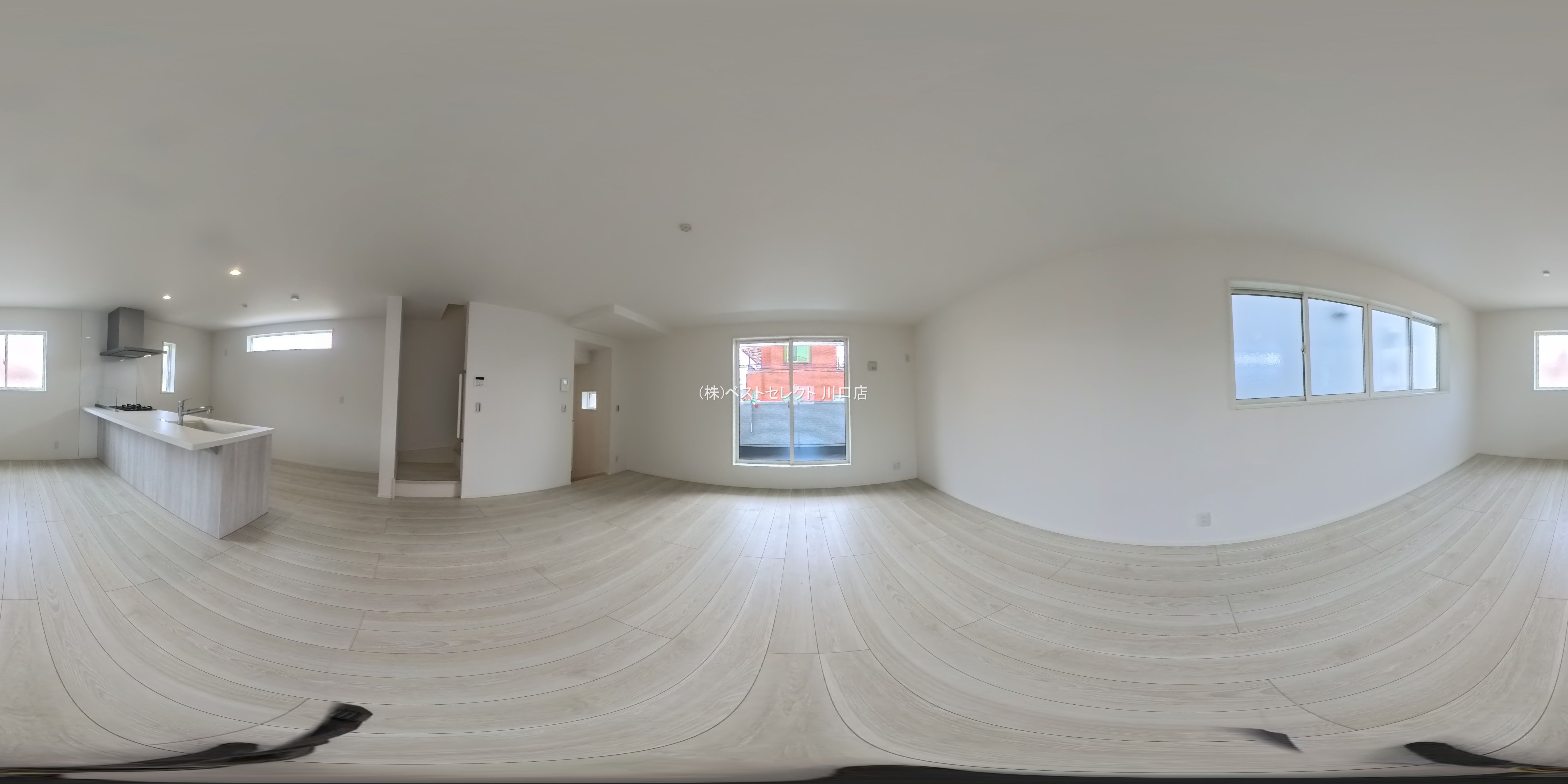 埼玉県川口市並木４丁目の新築戸建てパノラマ（リビング）写真 2026年4月8日撮影