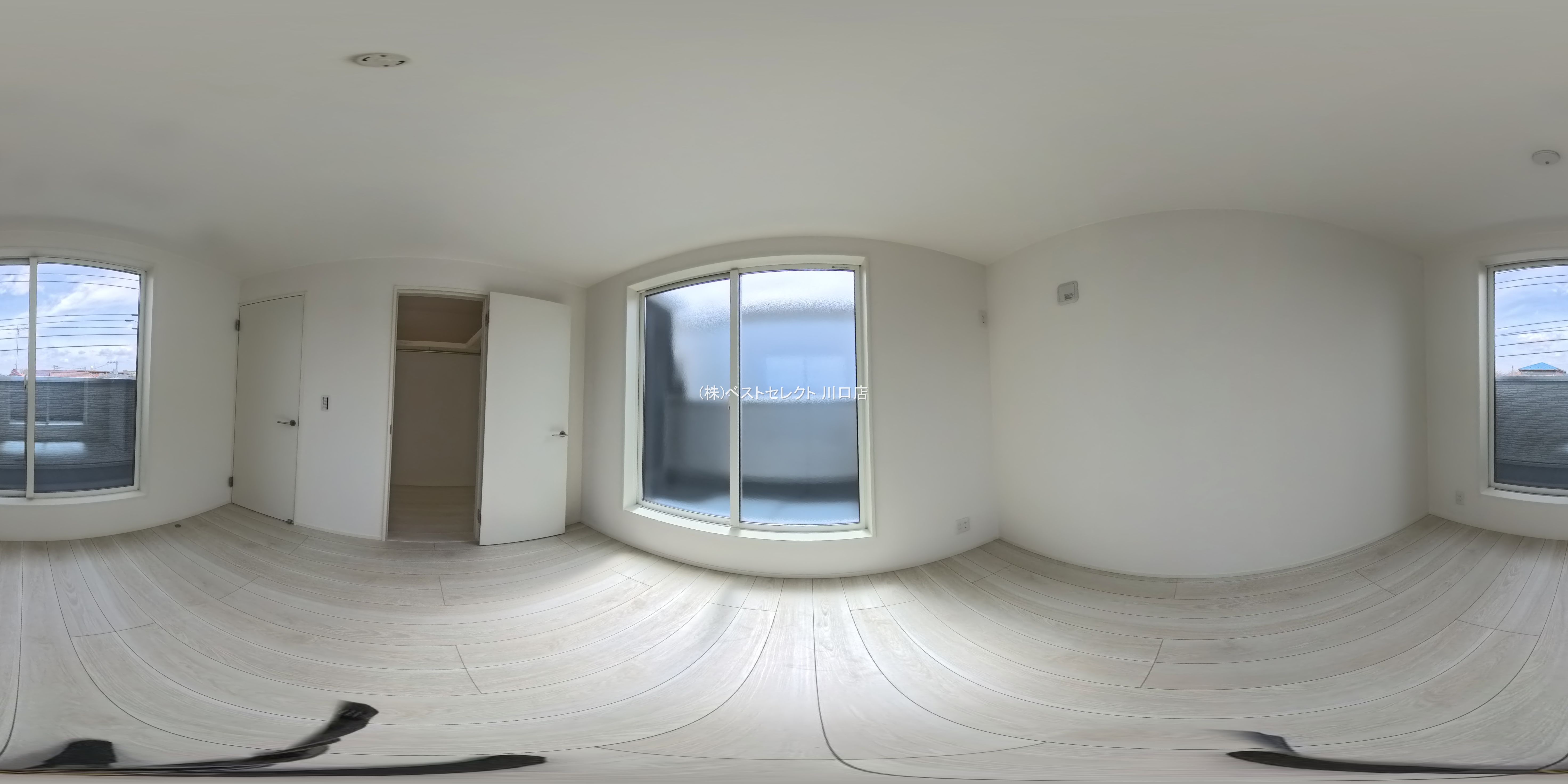 埼玉県川口市並木４丁目の新築戸建てパノラマ（居室サブ）写真 2026年4月8日撮影