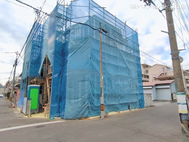 埼玉県川口市並木４丁目の新築戸建て上棟写真 2026年1月19日撮影