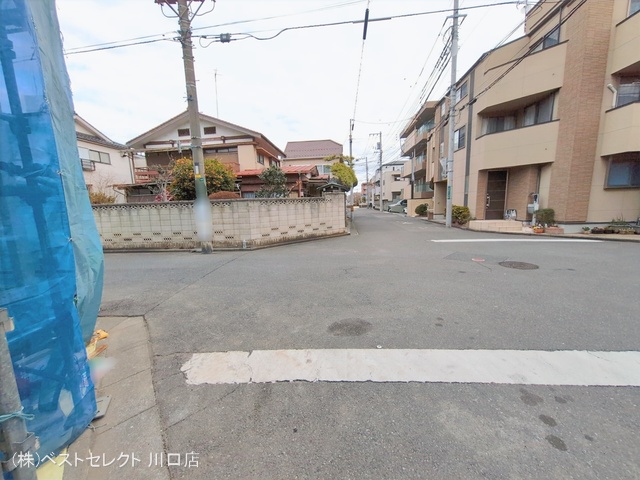 埼玉県川口市並木４丁目の新築戸建て上棟写真 2026年1月19日撮影