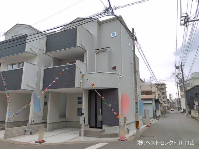 埼玉県川口市並木４丁目の新築戸建て完成写真 2026年3月30日撮影