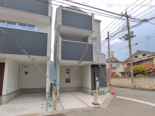 埼玉県川口市並木４丁目の新築戸建て完成写真 2026年3月30日撮影