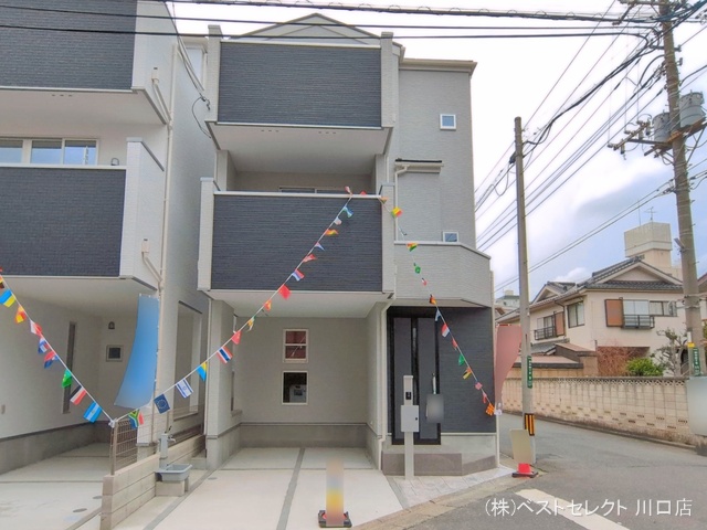 埼玉県川口市並木４丁目の新築戸建て完成写真 2026年3月30日撮影