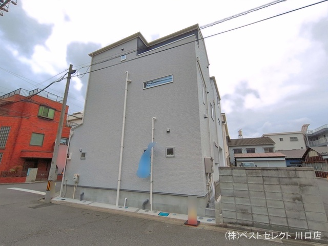 埼玉県川口市並木４丁目の新築戸建て完成写真 2026年3月30日撮影