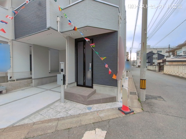 埼玉県川口市並木４丁目の新築戸建て完成写真 2026年3月30日撮影