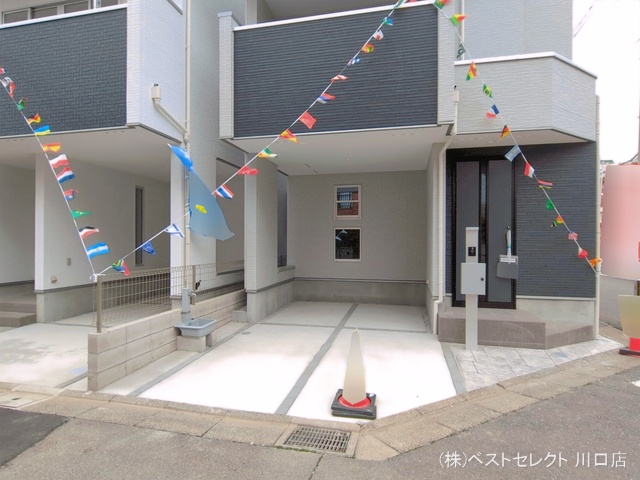 埼玉県川口市並木４丁目の新築戸建て完成写真 2026年3月30日撮影