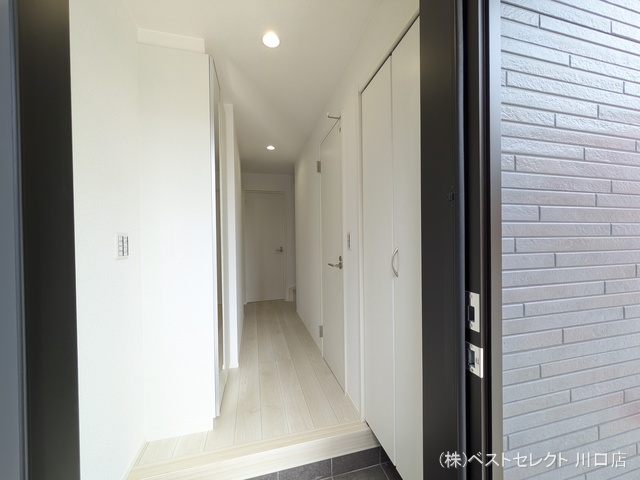 埼玉県川口市並木４丁目の新築戸建て玄関写真 2026年4月8日撮影