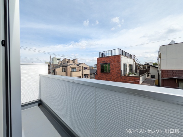 埼玉県川口市並木４丁目の新築戸建てバルコニー写真 2026年4月8日撮影