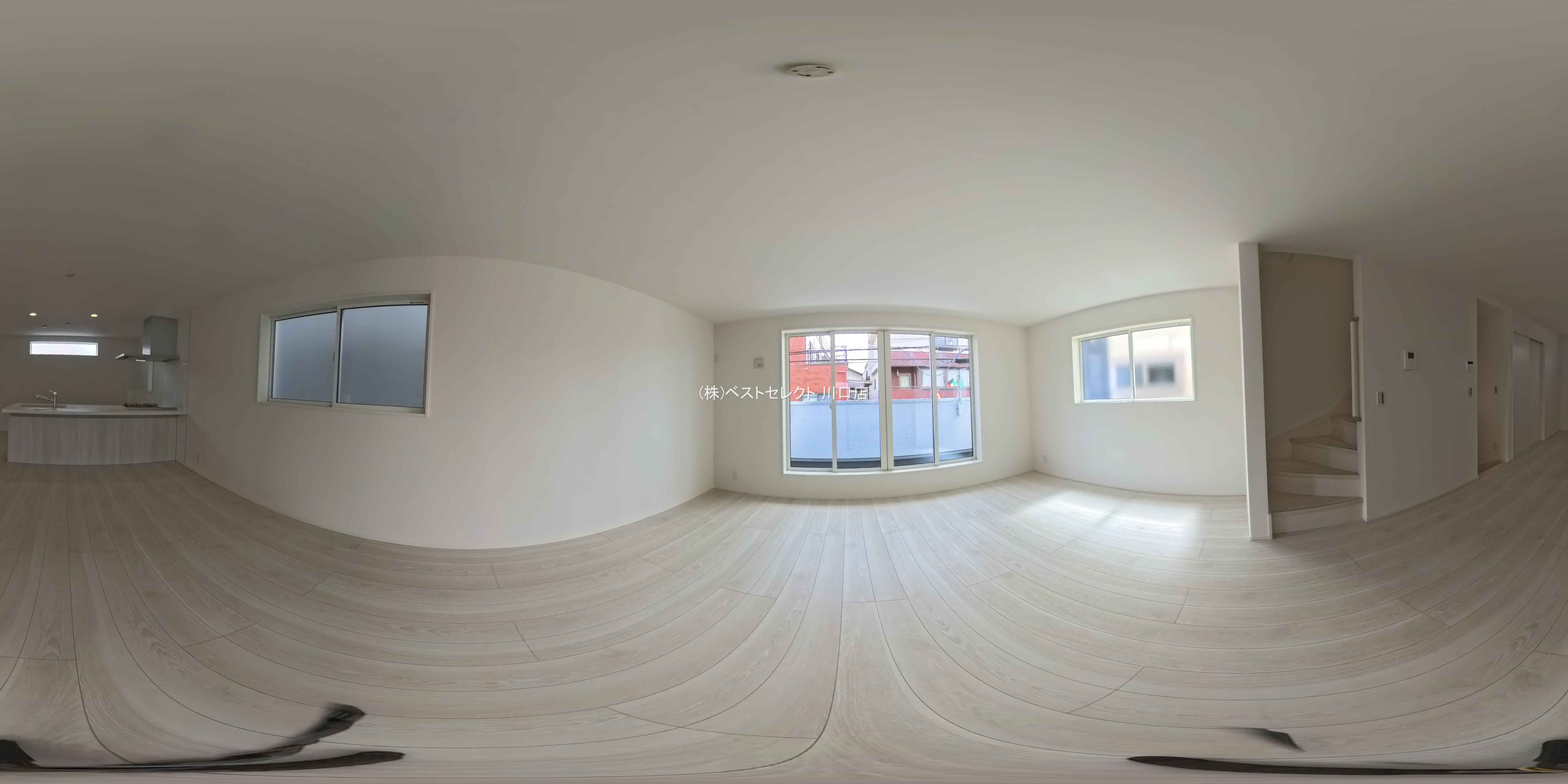 埼玉県川口市並木４丁目の新築戸建てパノラマ（リビング）写真 2026年4月8日撮影