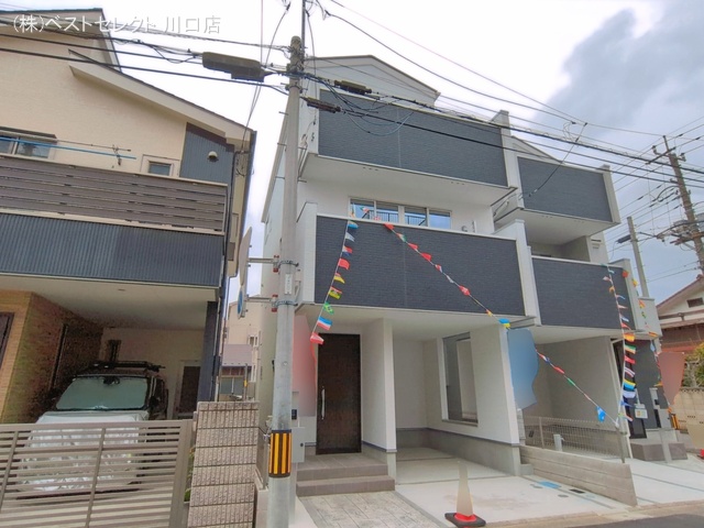 埼玉県川口市並木４丁目の新築戸建て完成写真 2026年3月30日撮影