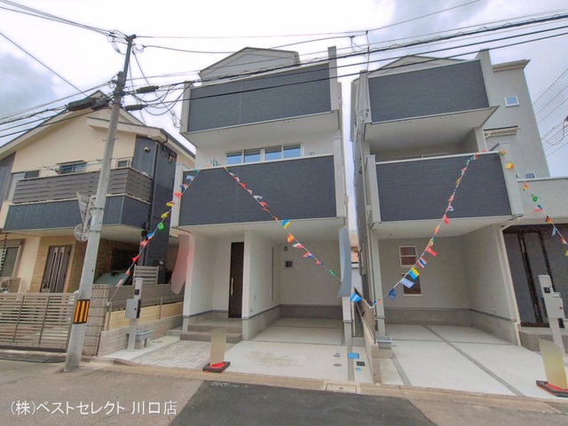 埼玉県川口市並木４丁目の新築戸建て完成写真 2026年3月30日撮影