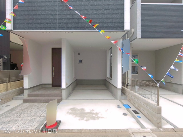 埼玉県川口市並木４丁目の新築戸建て完成写真 2026年3月30日撮影