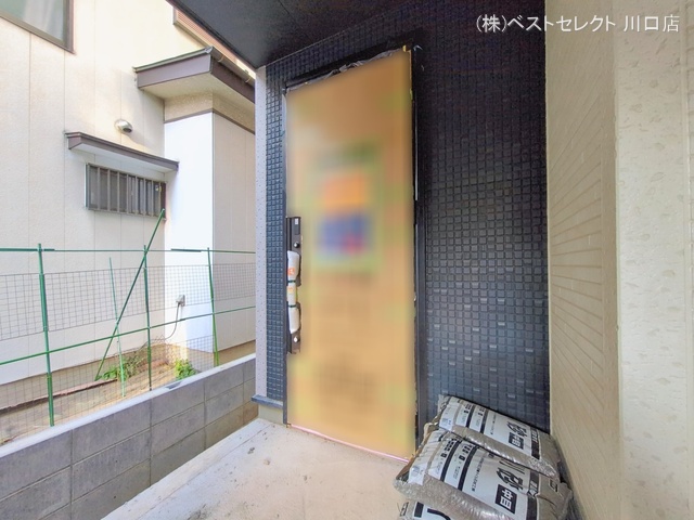 埼玉県蕨市中央7丁目の新築戸建て外構写真 2026年1月27日撮影