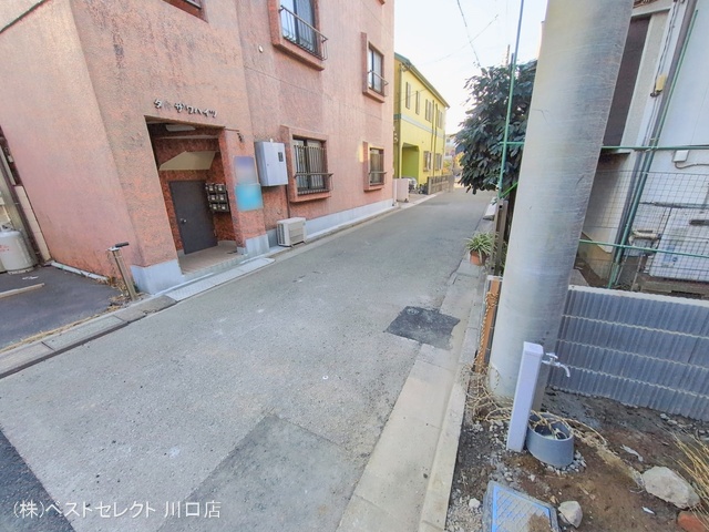 埼玉県蕨市中央7丁目の新築戸建て外構写真 2026年1月27日撮影